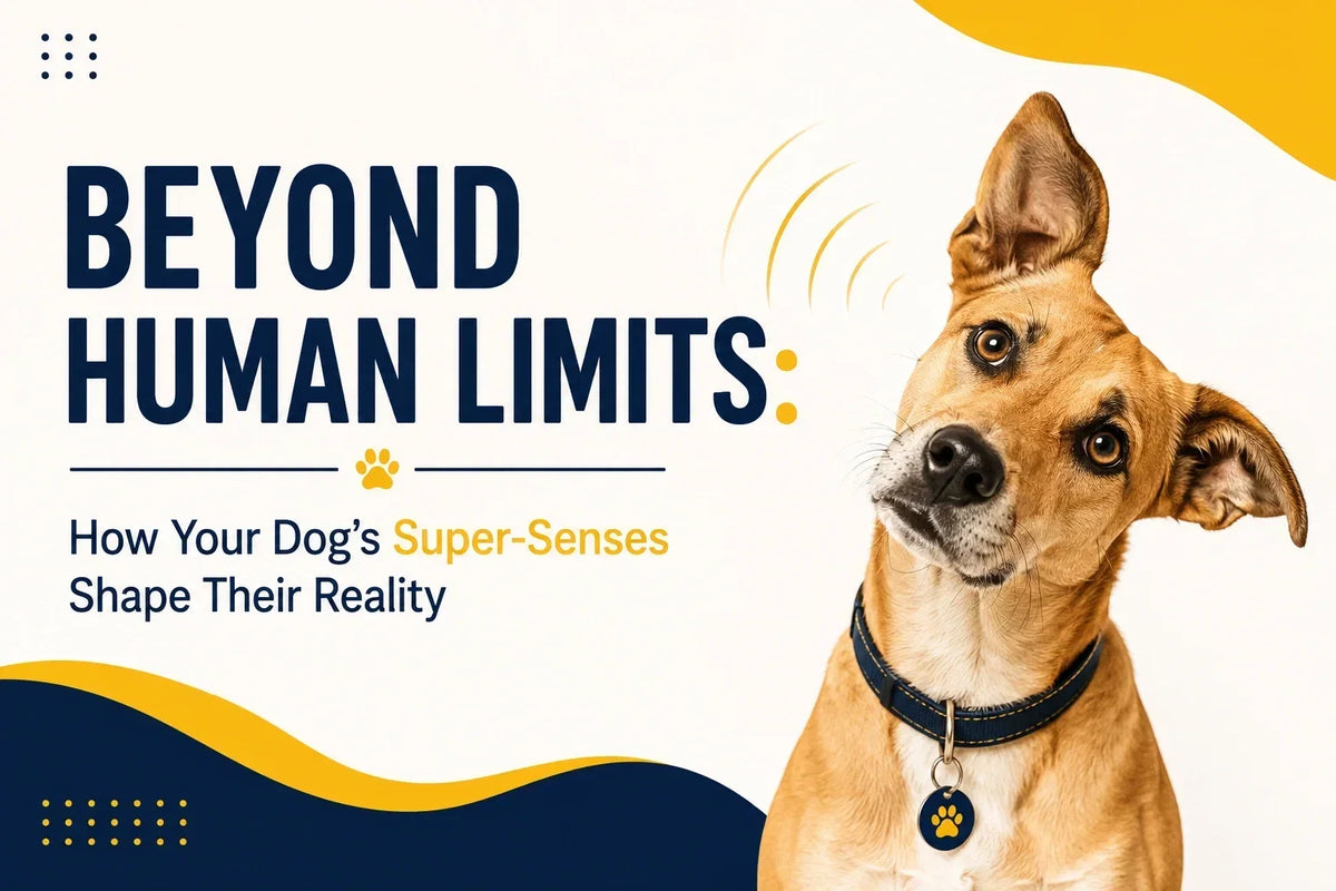 Poster of how your dogs super senses shape their reality