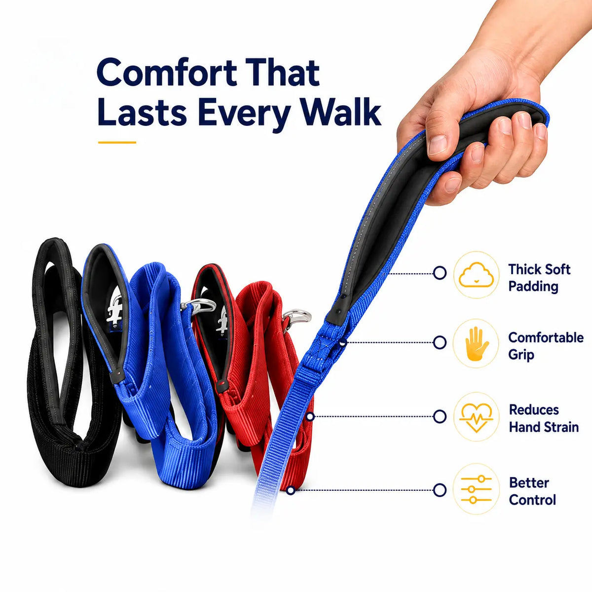 Plush Palm Pathway Leash