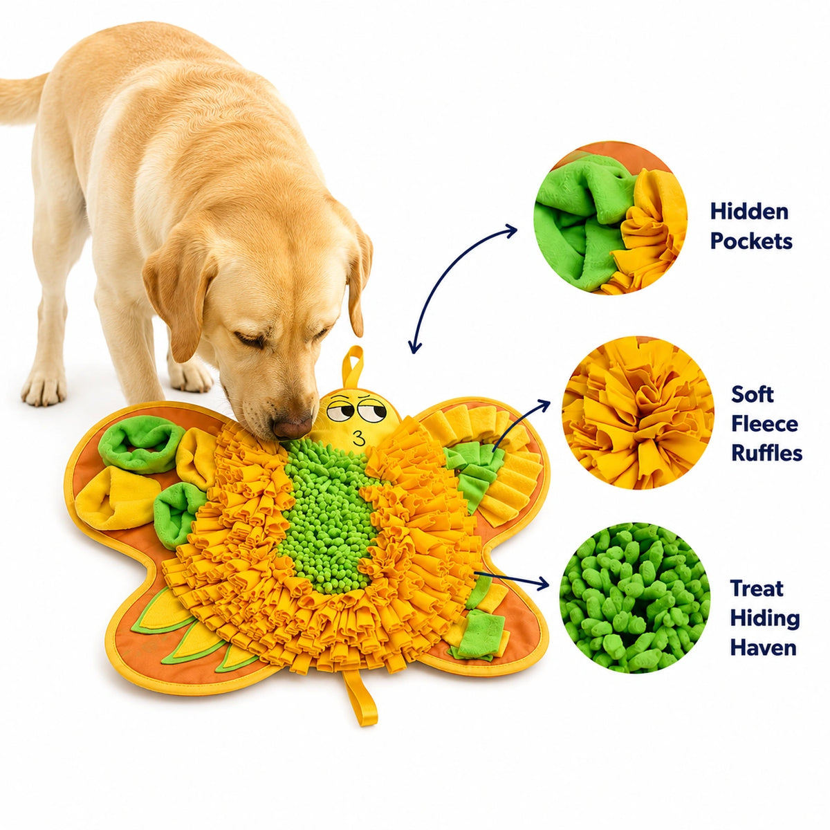 Butterfly Kisses Snuffle Mat