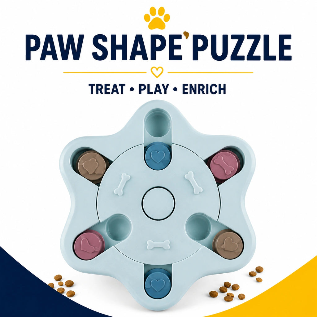 Paw shape puzzle