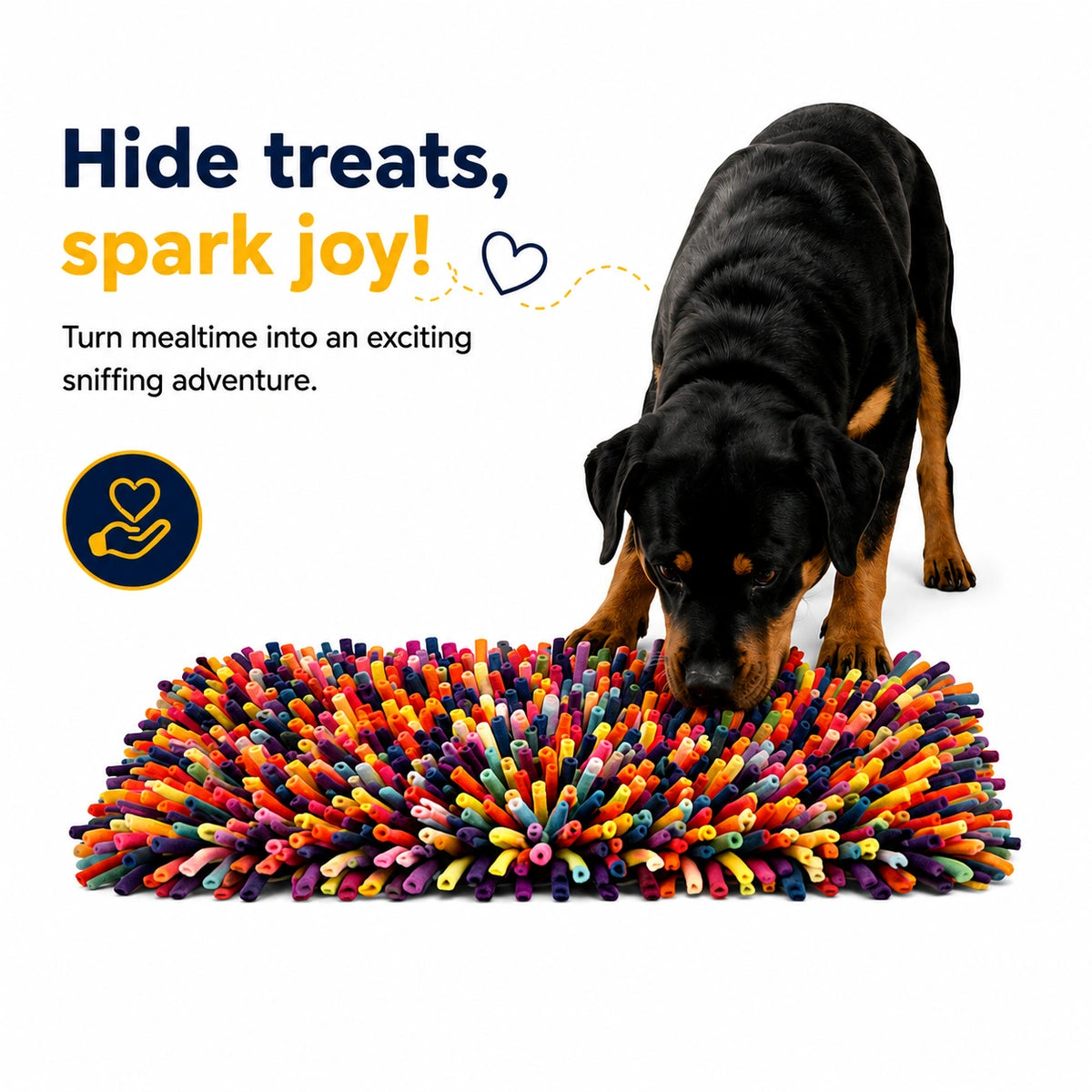Prismatic Puzzle snuffle mat